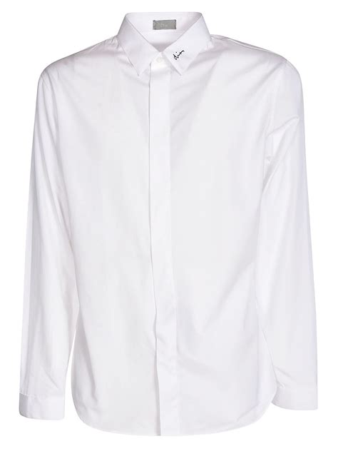 designer Dior button down shirts